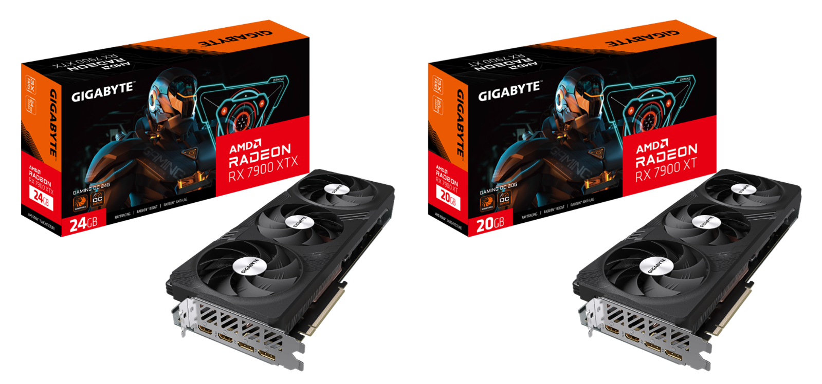 新品未開封 保証付 Radeon RX 7900XT 20GB GIGABYTE Gigabyte AMD Radeon RX 7900 XT Triple Fan 20GB GDDR6 PCIe